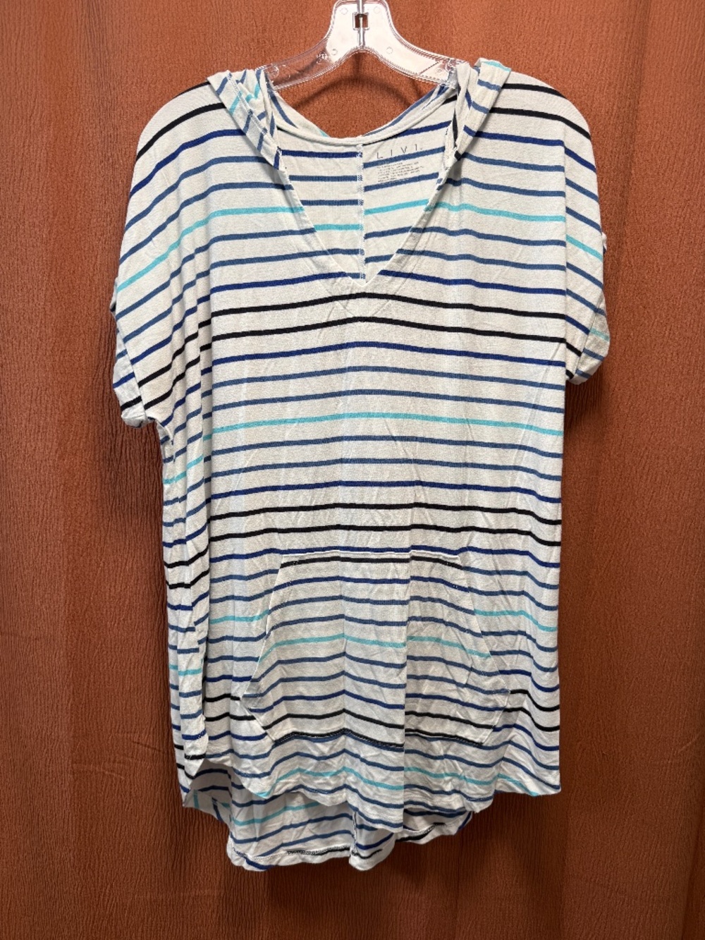 Livi Sporty Tunic Striped Top